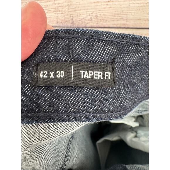 Off the Grid Hideout 2.0 Taper Fit Jeans Pants Mens 42x30 Blue Dark Wash - Picture 10 of 16